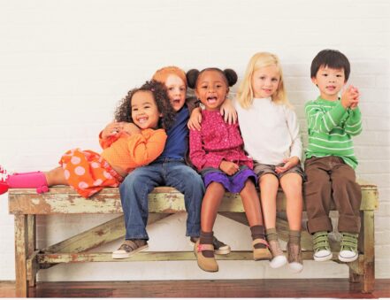 Multi racial children